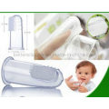 Outil de nettoyage sûr et non toxique Brosse à dents en silicone pour bébé